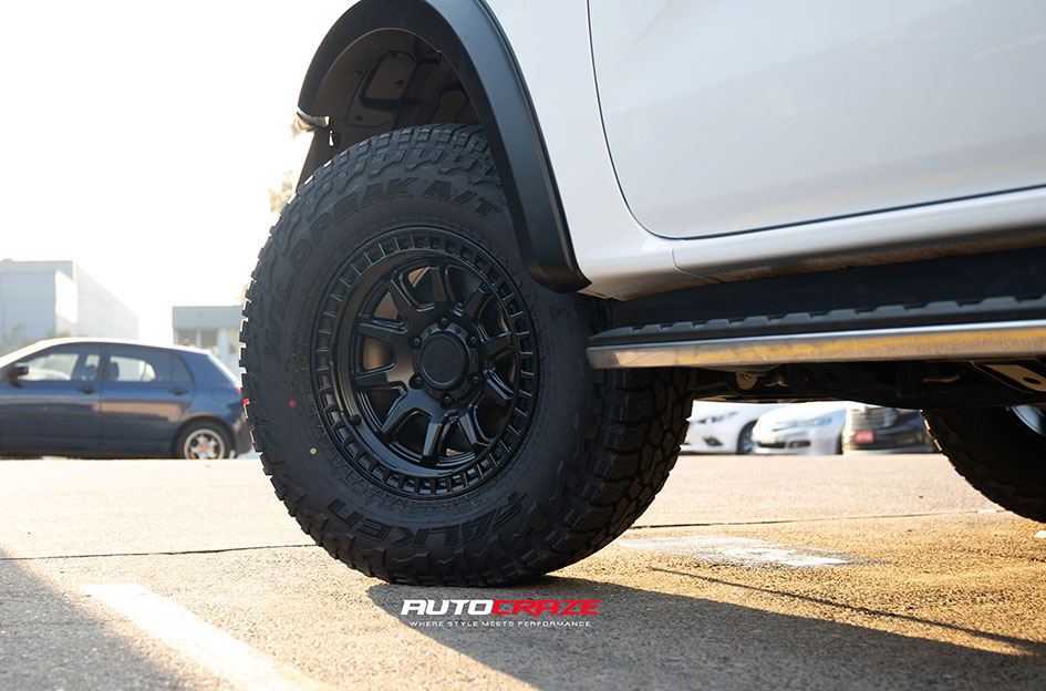 FORD RANGER NEXT GEN BLACK RHINO CALICO MATTE BLACK
