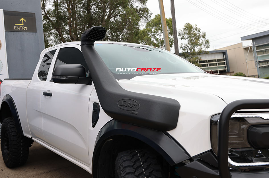 FORD RANGER NEXT GEN BLACK RHINO RAID MATTE BLACK