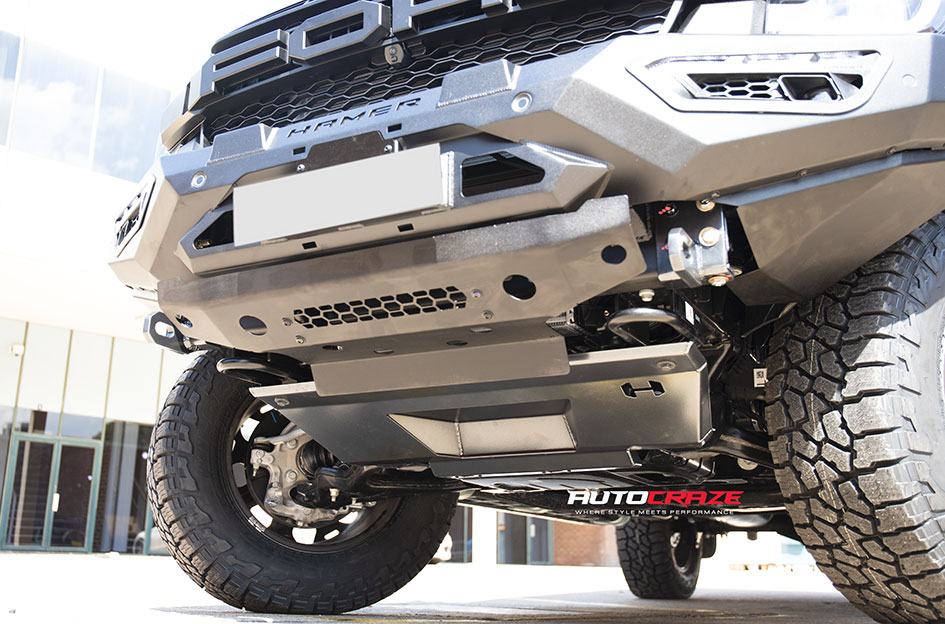 FORD RANGER NEXT GEN BLACK RHINO WARLORD MATTE BLACK WITH MACHINED DARK TINT LIP