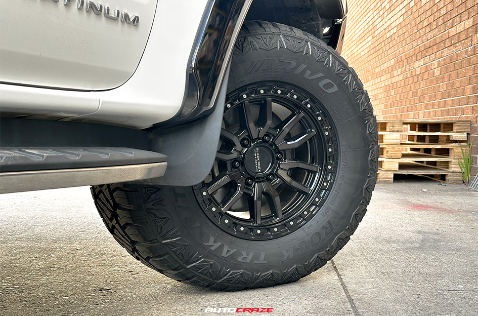 FORD RANGER NEXT GEN BLACK ROCK RAMBLER SATIN BLACK