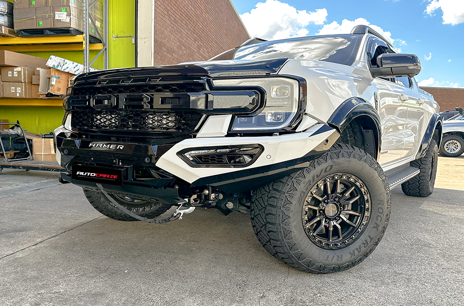 FORD RANGER NEXT GEN BLACK ROCK RAMBLER SATIN BLACK