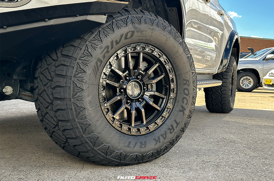 FORD RANGER NEXT GEN BLACK ROCK RAMBLER SATIN BLACK