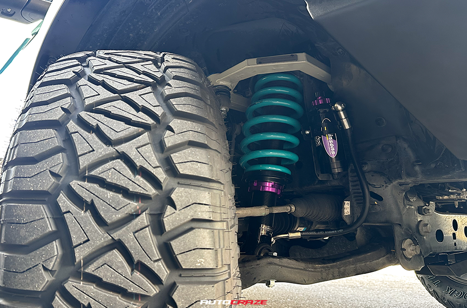 FORD RANGER NEXT GEN BLACK ROCK RAMBLER SATIN BLACK
