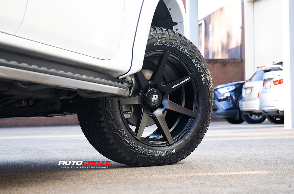 FORD RANGER NEXT GEN DIESEL AVALANCHE MATT BLACK