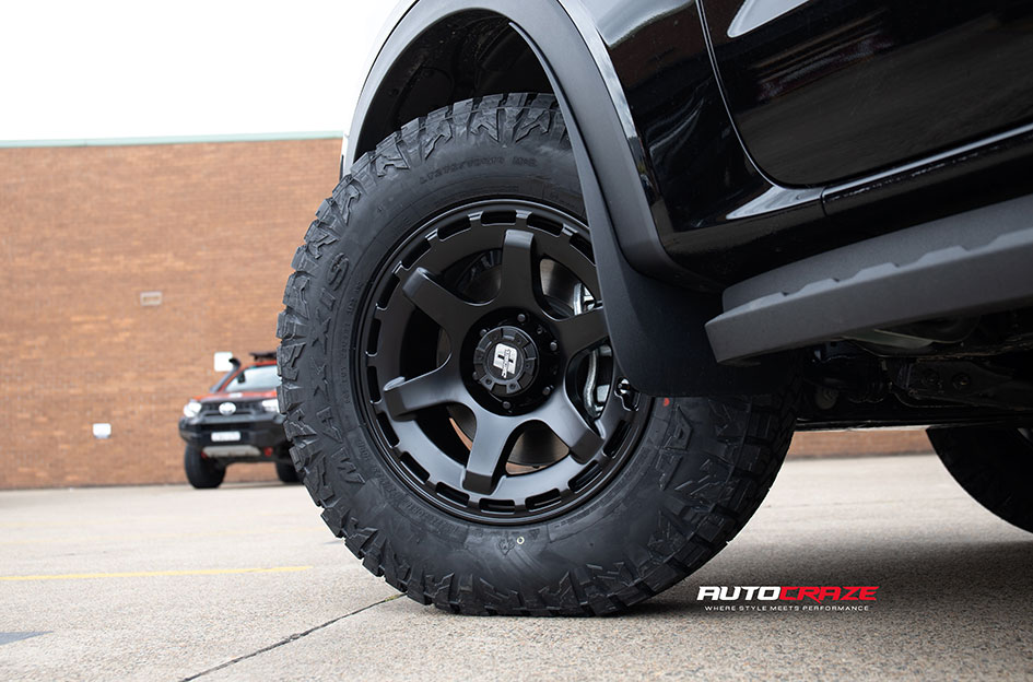 FORD RANGER NEXT GEN DIESEL MICHIGAN MATTE BLACK 