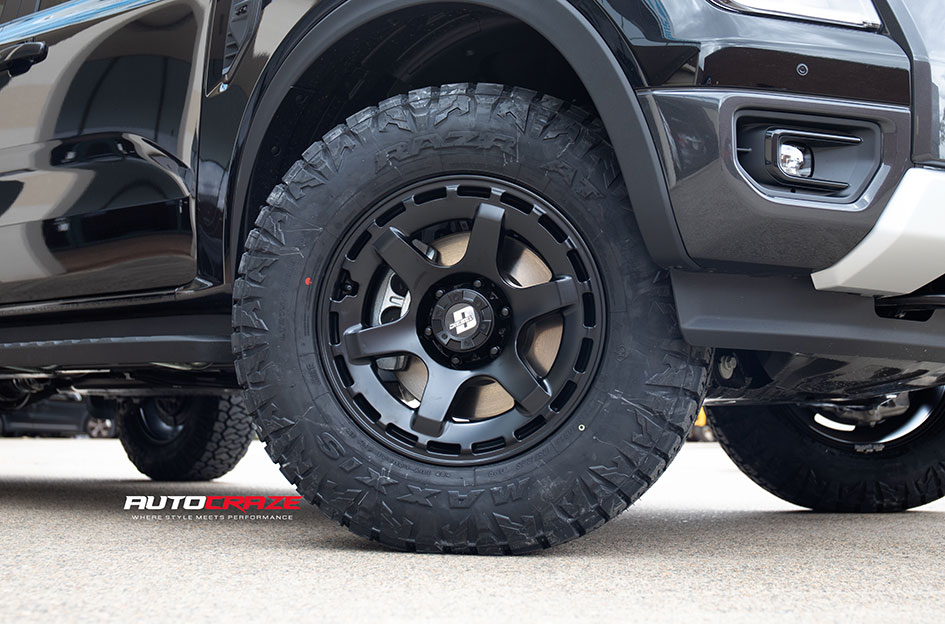 FORD RANGER NEXT GEN DIESEL MICHIGAN MATTE BLACK 