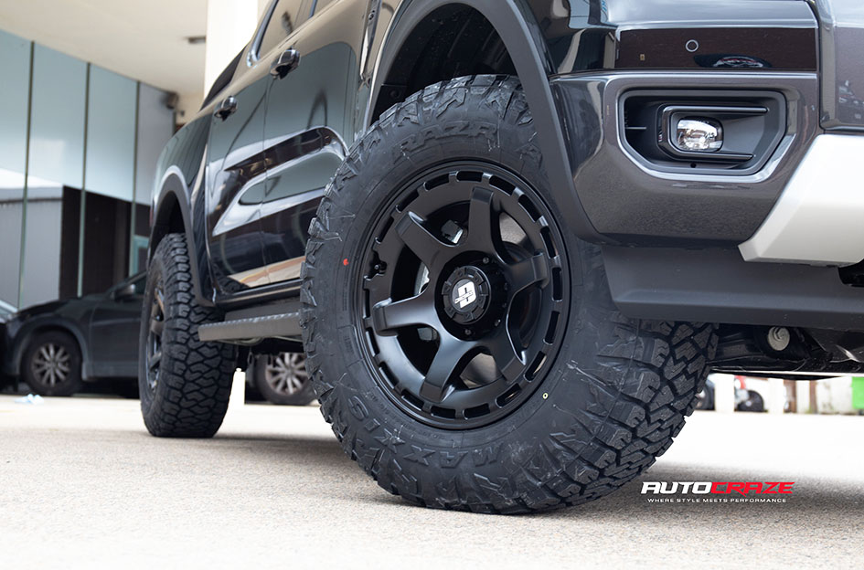 FORD RANGER NEXT GEN DIESEL MICHIGAN MATTE BLACK 