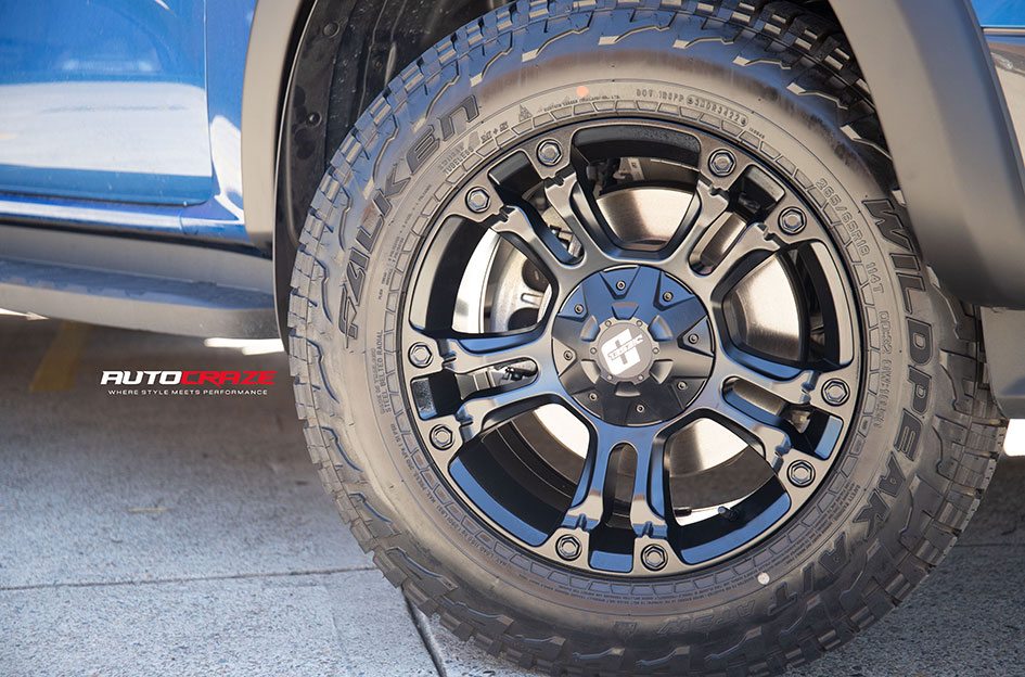 FORD RANGER NEXT GEN DIESEL BROOKLYN BLACK MATT