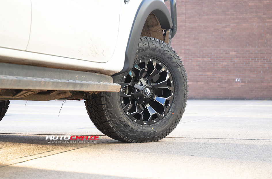 FORD RANGER NEXT GEN FUEL ASSAULT MATTE BLACK MILLED 