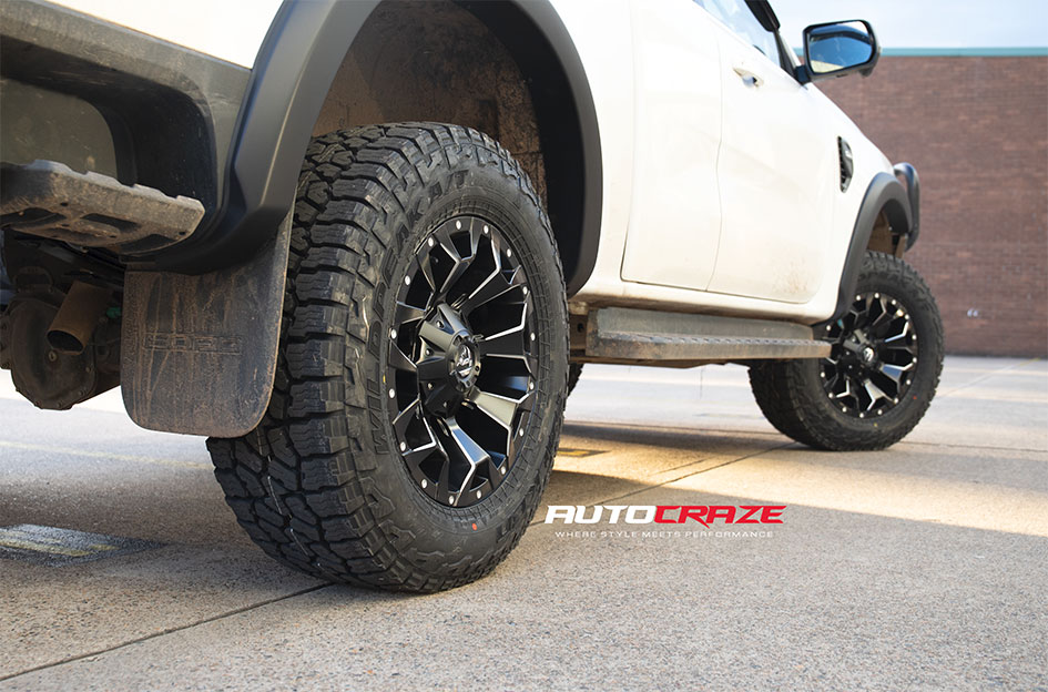 FORD RANGER NEXT GEN FUEL ASSAULT MATTE BLACK MILLED 