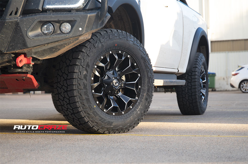 FORD RANGER NEXT GEN FUEL ASSAULT MATTE BLACK MILLED 