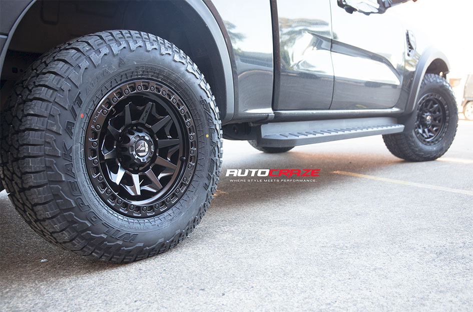FORD RANGER NEXT GEN FUEL COVERT MATTE BLACK
