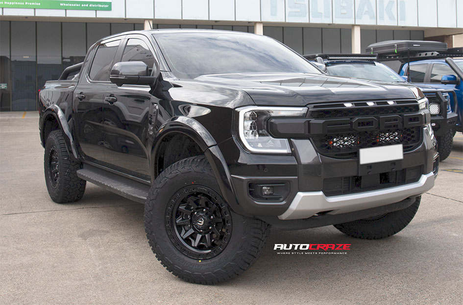 FORD RANGER NEXT GEN FUEL COVERT MATTE BLACK