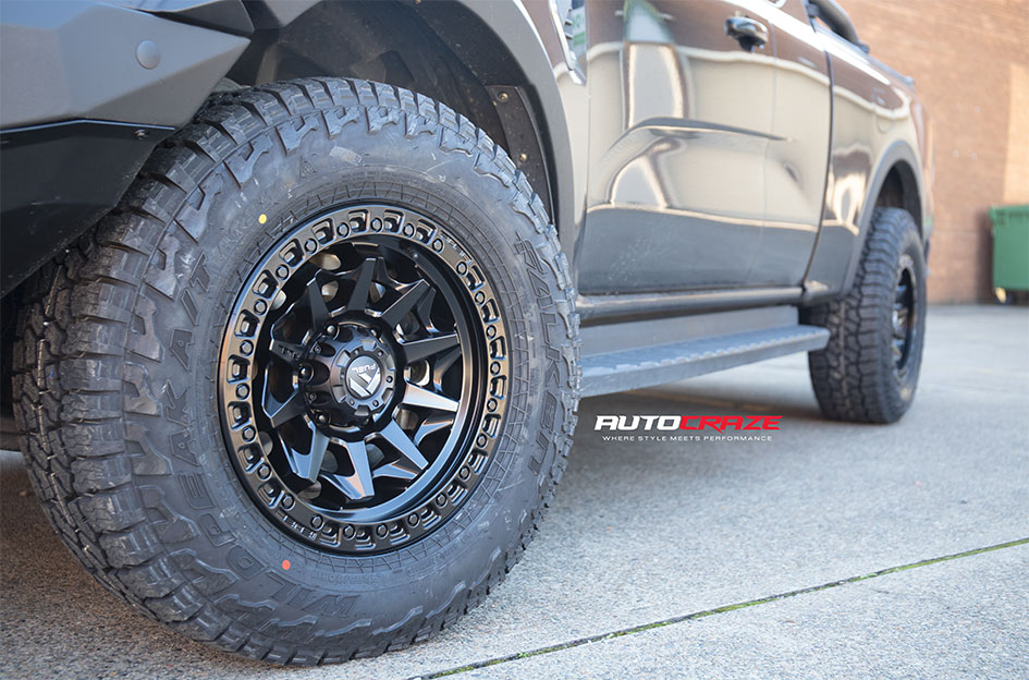 FORD RANGER NEXT GEN FUEL COVERT MATTE BLACK