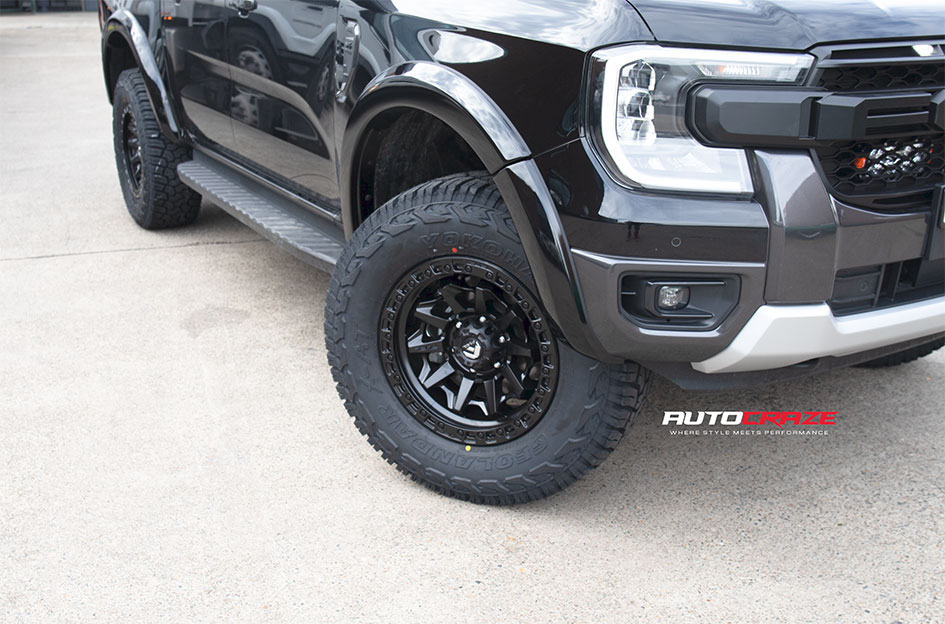 FORD RANGER NEXT GEN FUEL COVERT MATTE BLACK