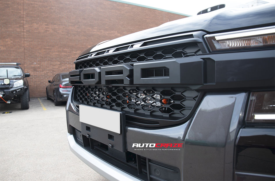 FORD RANGER NEXT GEN FUEL COVERT MATTE BLACK