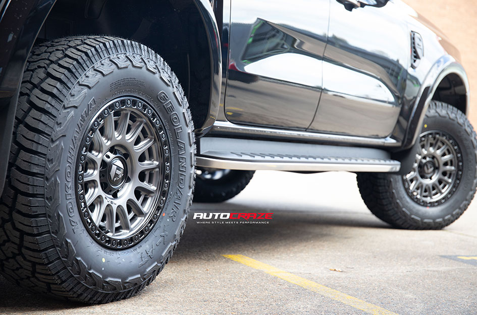 FORD RANGER NEXT GEN FUEL CYCLE MATTE GUNMETAL 