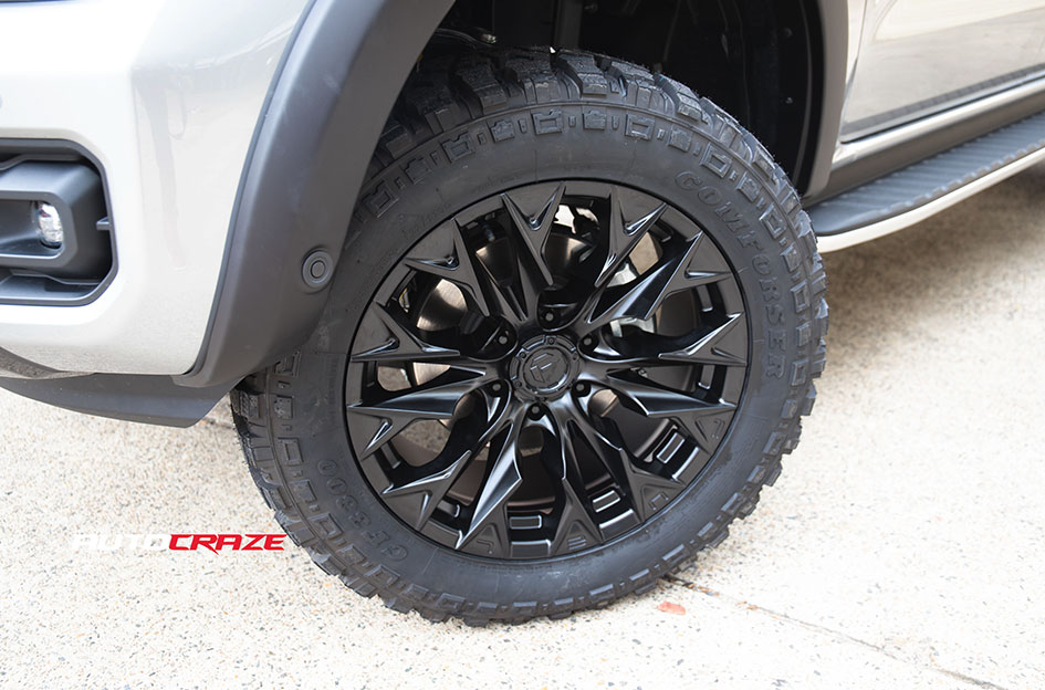FORD RANGER NEXT GEN FUEL FLAME 6 MATTE BLACK