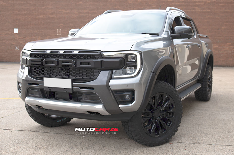 FORD RANGER NEXT GEN FUEL FLAME 6 MATTE BLACK