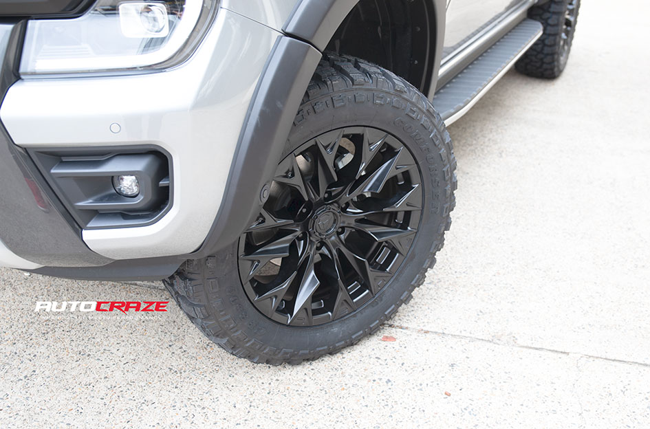 FORD RANGER NEXT GEN FUEL FLAME 6 MATTE BLACK