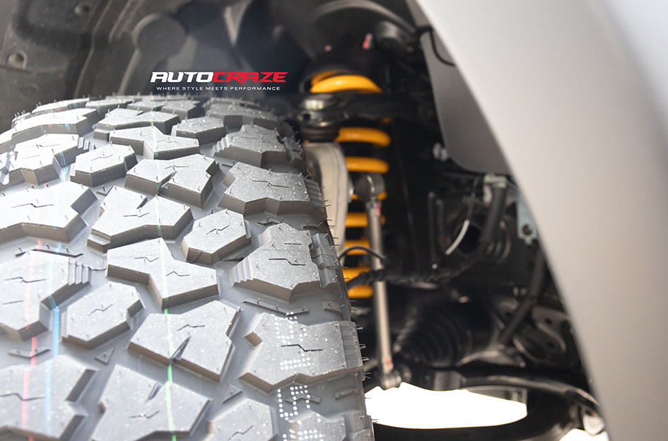 FORD RANGER NEXT GEN FUEL FLAME 6 MATTE BLACK
