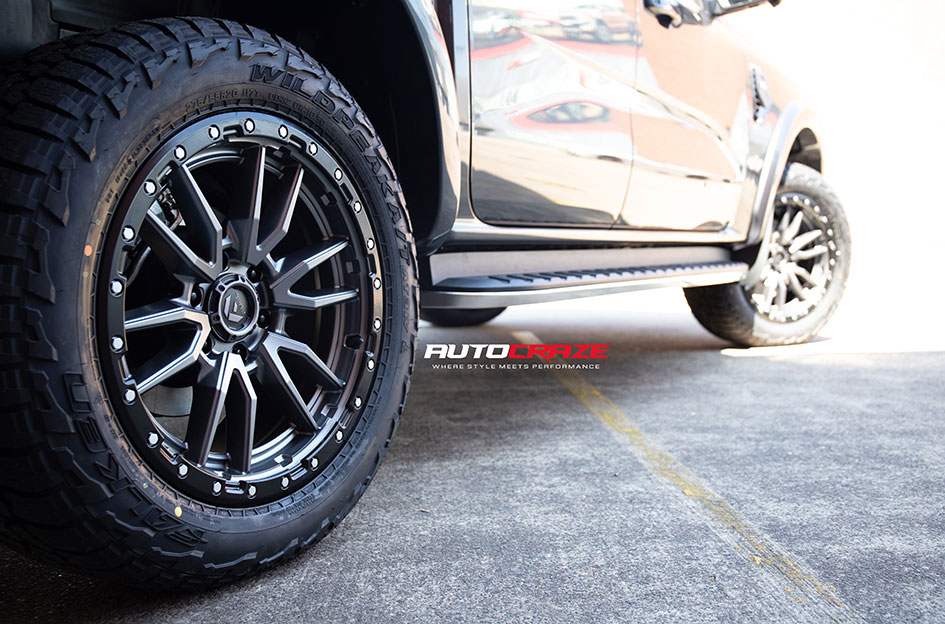 FORD RANGER NEXT GEN FUEL REBEL MATTE GUNMETAL