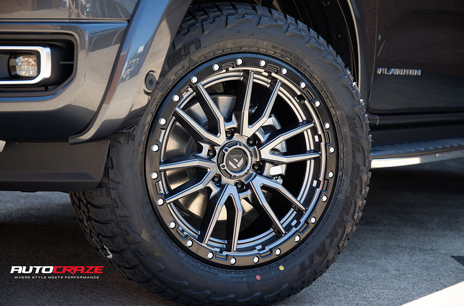 FORD RANGER NEXT GEN FUEL REBEL MATTE GUNMETAL