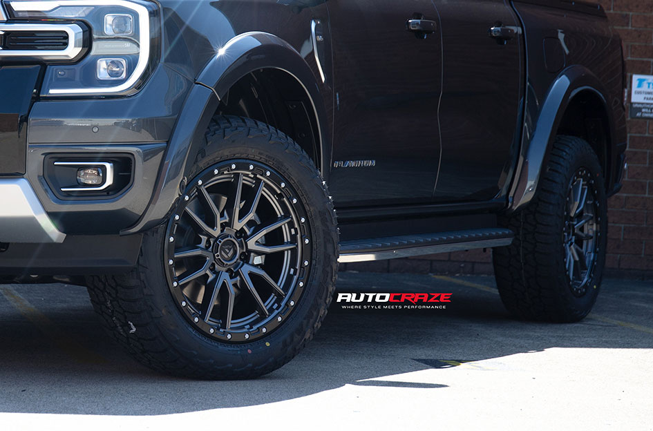 FORD RANGER NEXT GEN FUEL REBEL MATTE GUNMETAL