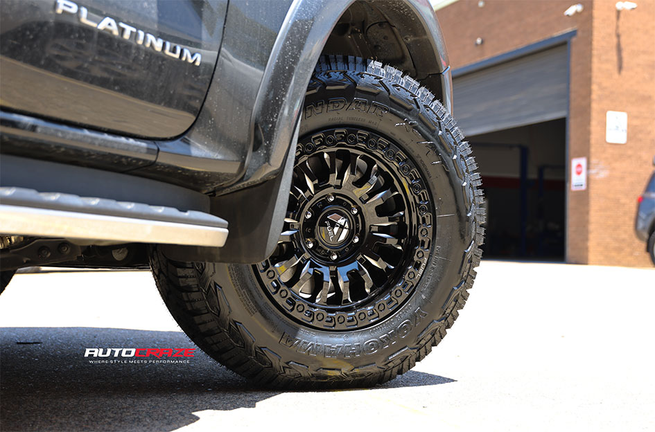 FORD RANGER NEXT GEN FUEL RINCON MATTE BLACK
