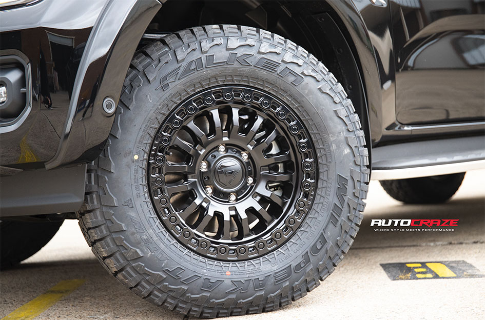 FORD RANGER NEXT GEN FUEL RINCON MATTE BLACK