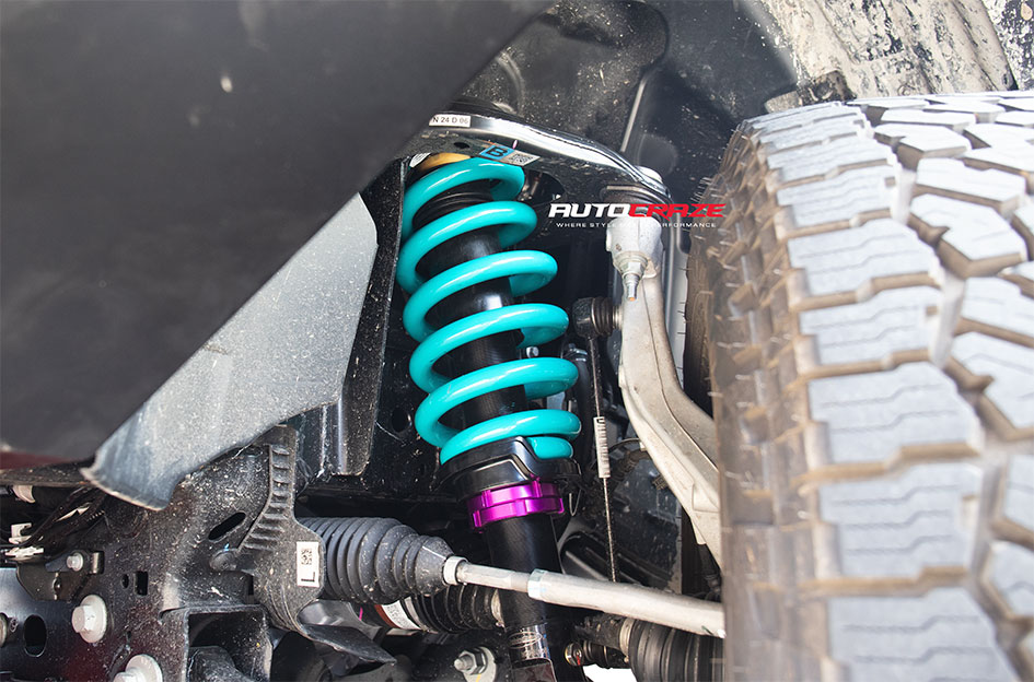 FORD RANGER NEXT GEN FUEL RINCON MATTE GUNMETAL W/ BLACK LIP