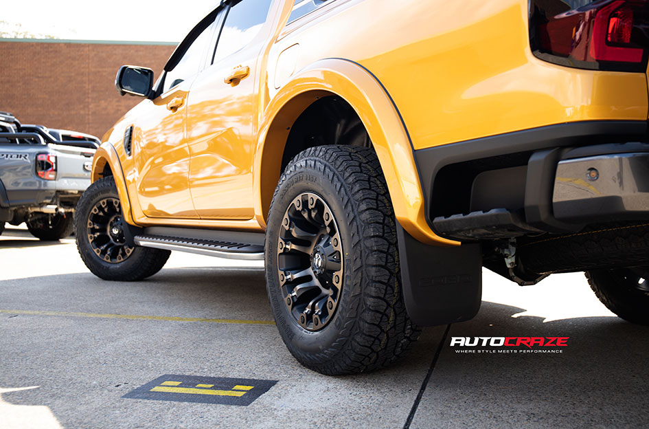 FORD RANGER NEXT GEN FUEL VAPOR BLACK DOUBLE DARK TINT