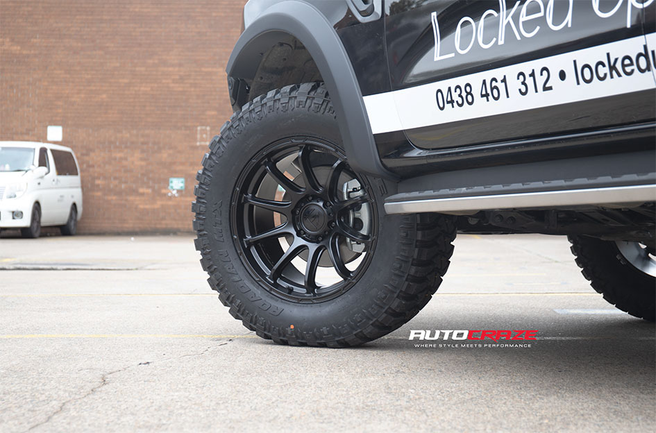 FORD RANGER NEXT GEN FUEL VARIANT MATTE BLACK
