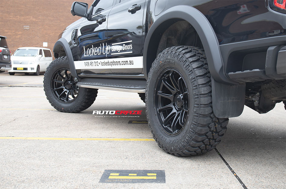 FORD RANGER NEXT GEN FUEL VARIANT MATTE BLACK