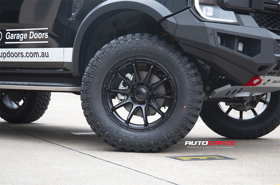 FORD RANGER NEXT GEN FUEL VARIANT MATTE BLACK