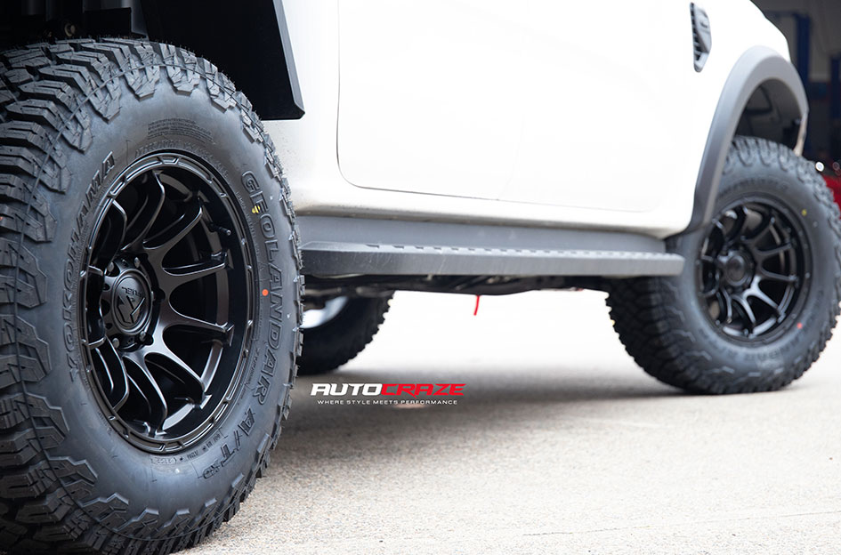FORD RANGER NEXT GEN FUEL VARIANT MATTE BLACK