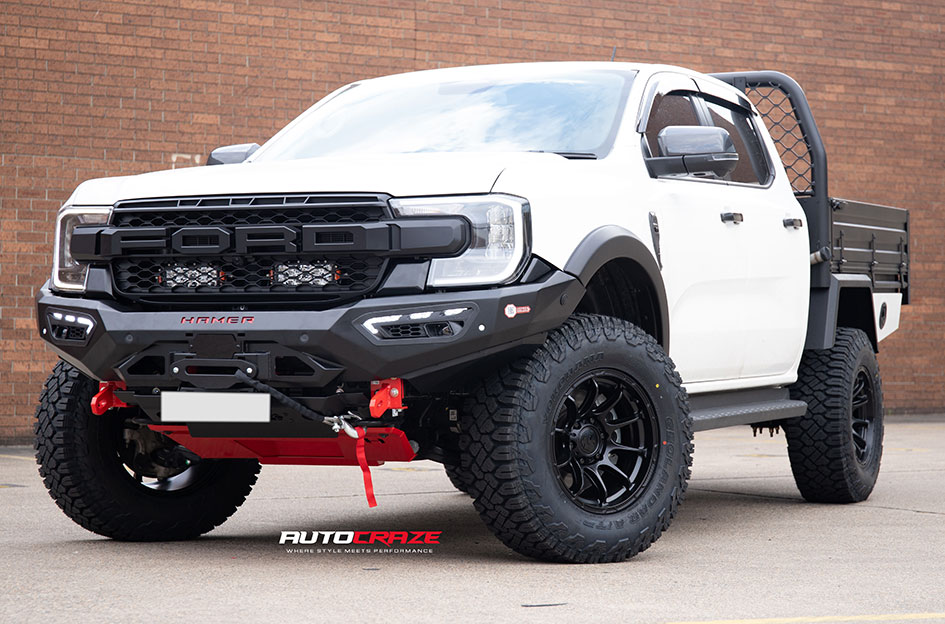 FORD RANGER NEXT GEN FUEL VARIANT MATTE BLACK