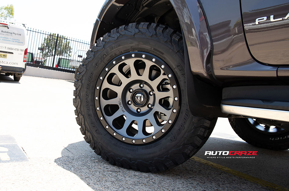 FORD RANGER NEXT GEN FUEL VECTOR MATTE GUN METAL