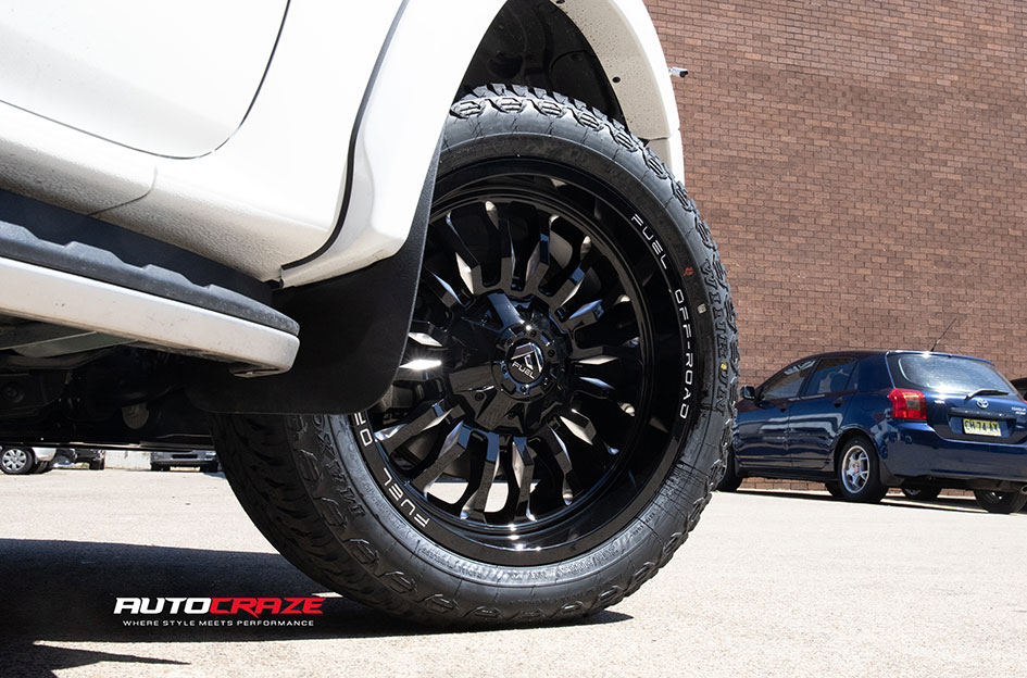 FORD RANGER NEXT GEN FUEL ARC GLOSS BLACK MILLED 