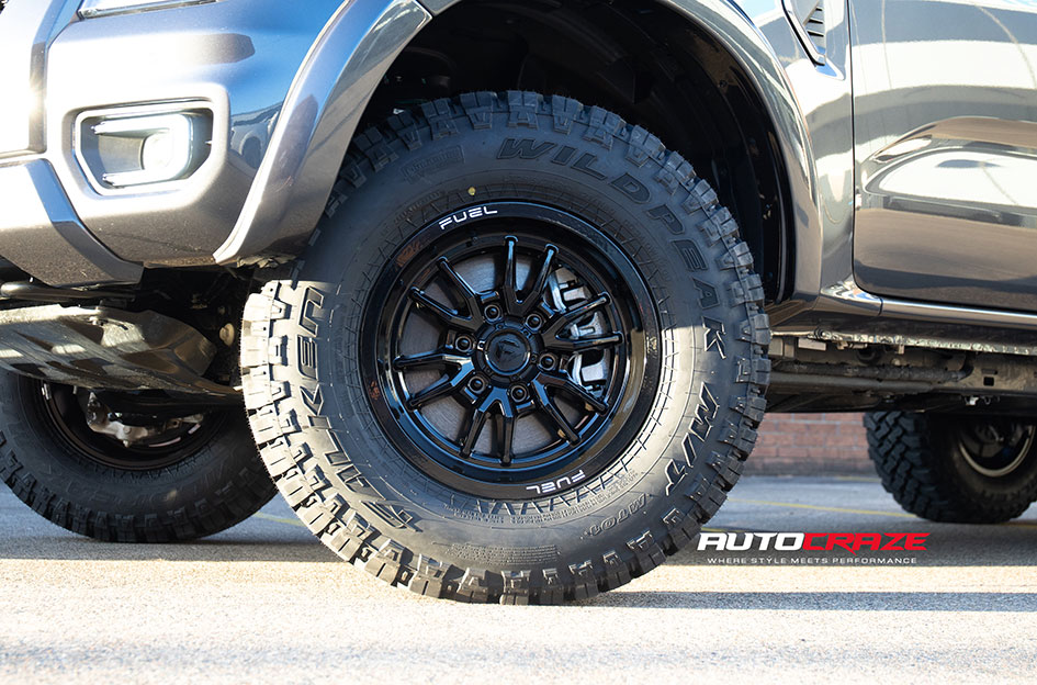 FORD RANGER NEXT GEN FUEL CLASH GLOSS BLACK