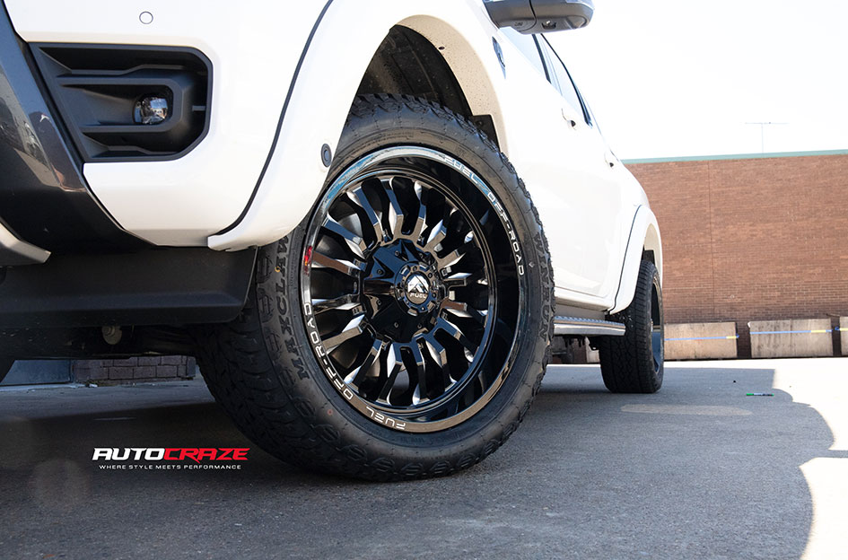 FORD RANGER NEXT GEN FUEL ARC GLOSS BLACK MILLED 