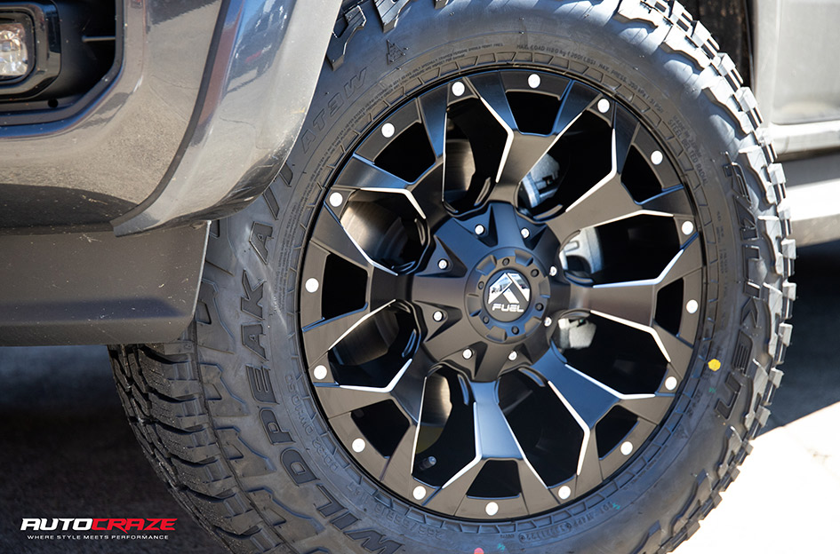 FORD RANGER NEXT-GEN FUEL ASSAULT GLOSS BLACK MILLED 