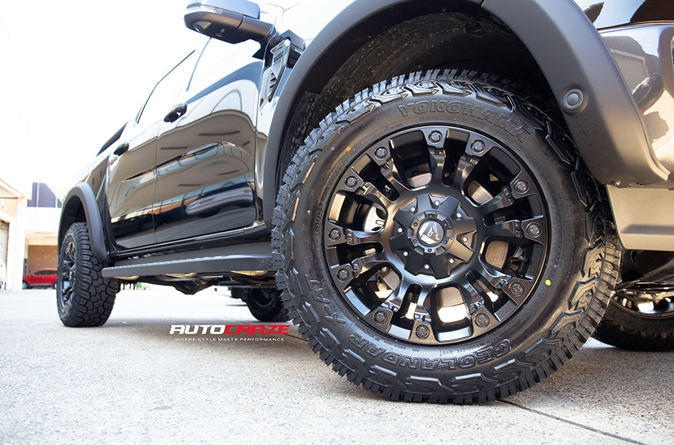 FORD RANGER NEXT GEN FUEL VAPOR MATTE BLACK 