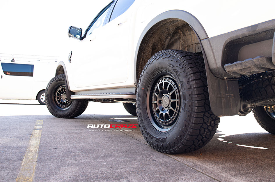 FORD RANGER NEXT GEN KMC CANYON SATIN BLACK