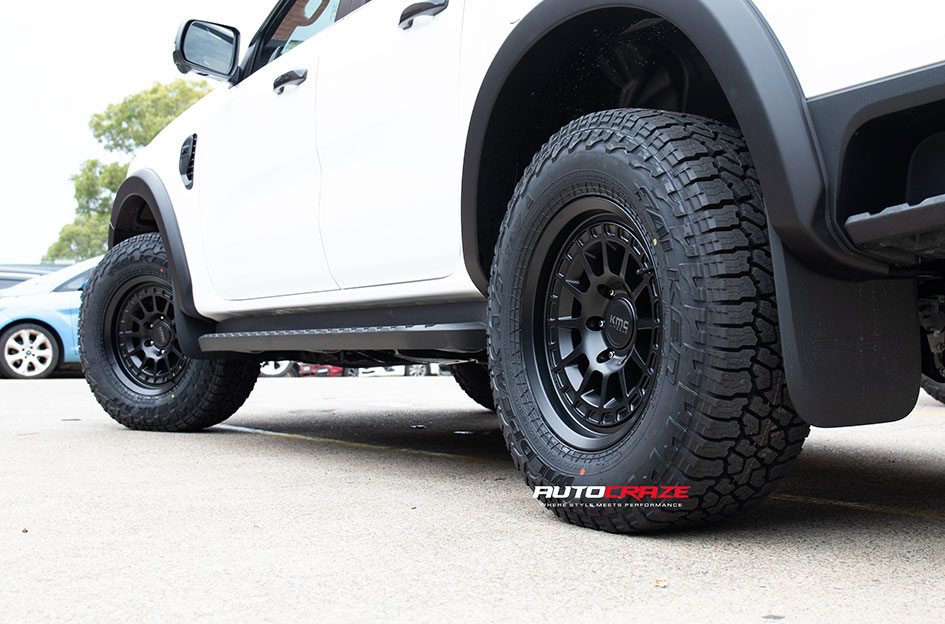 FORD RANGER NEXT GEN KMC CANYON SATIN BLACK