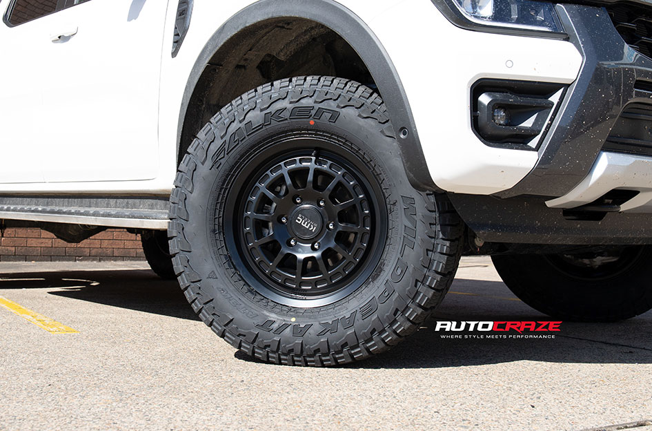 FORD RANGER NEXT GEN KMC CANYON SATIN BLACK