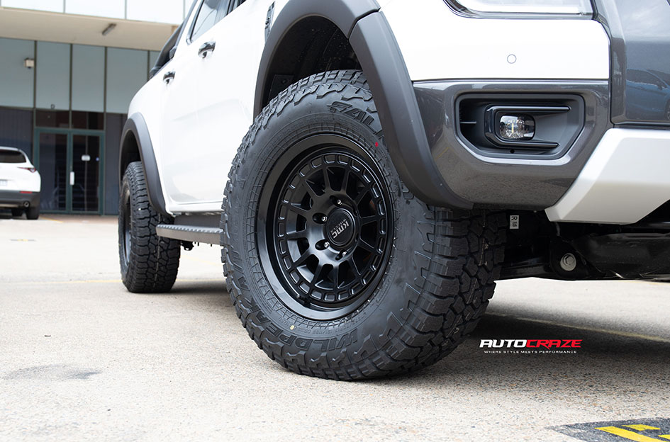 FORD RANGER NEXT GEN KMC CANYON SATIN BLACK