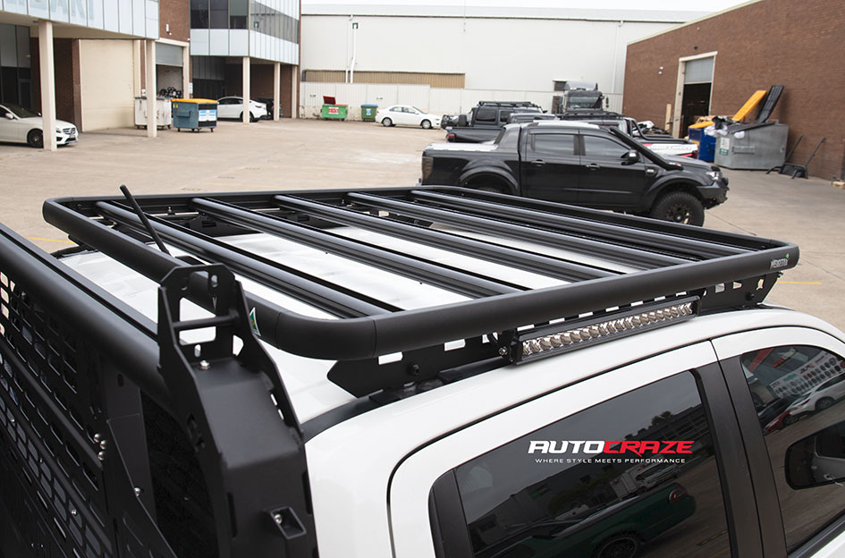 FORD RANGER NEXT GEN KMC CARNAGE SATIN BLACK W/ GRAY TINT