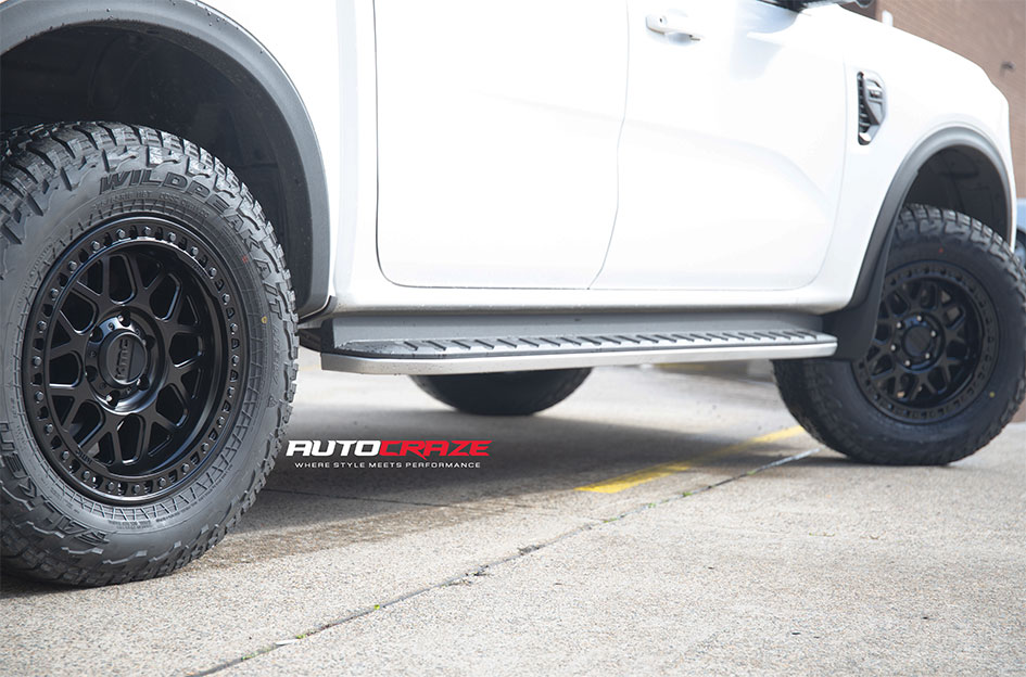 FORD RANGER NEXT GEN KMC GRS SATIN BLACK
