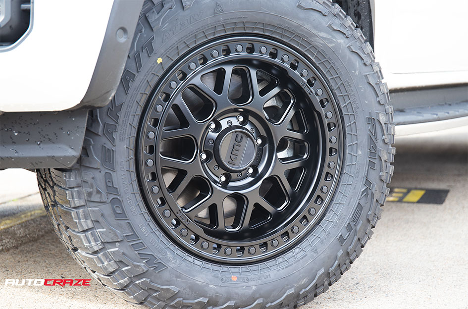 FORD RANGER NEXT GEN KMC GRS SATIN BLACK